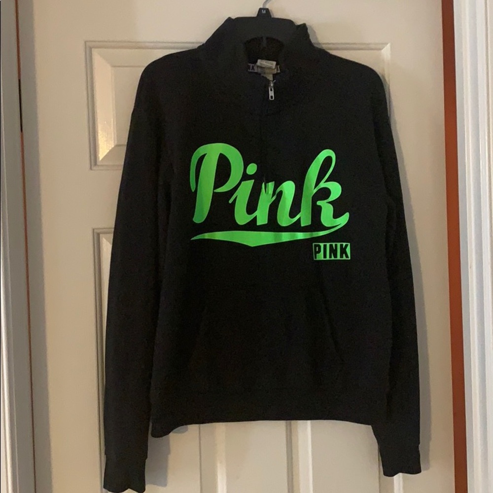 Black and Neon Sweatshirt from Pink